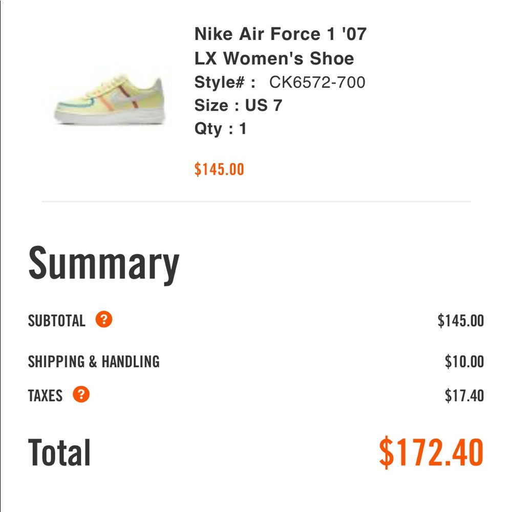 Nike Air Force 1 ‘07 LX - Picture 6 of 6